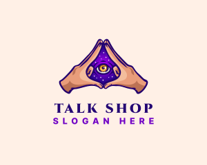 Mystical Eye Occult logo design