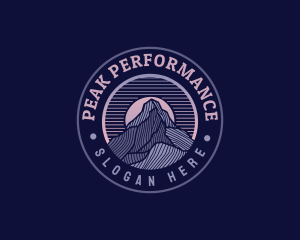 Moutain Peak Summit  logo design