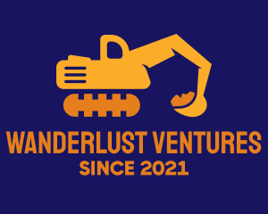 Modern Excavator Machine logo