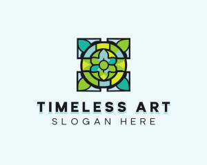 Abstract Mosaic Art logo design