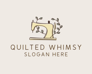 Seamstress Sewing Machine Tailor logo