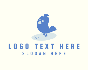 Cute Bird Grain logo