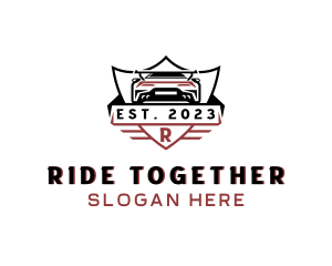 Sports Car Automobile logo