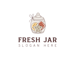 Dessert Cookie Jar logo design