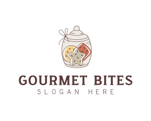 Dessert Cookie Jar logo design