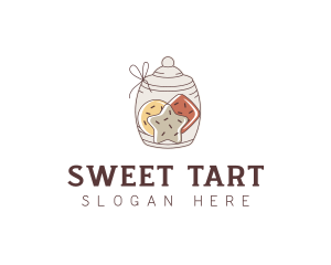 Dessert Cookie Jar logo design