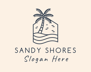 Beach Sand Resort logo design