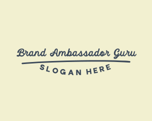 Cursive Brand Business Company logo design