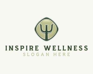 Wellness Therapy Psychiatry logo design