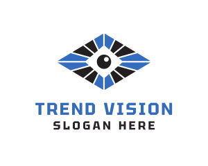 Visual Optic Eye  logo design