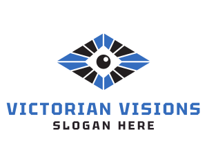 Visual Optic Eye  logo design