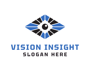 Visual Optic Eye  logo design