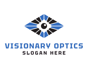 Visual Optic Eye  logo design