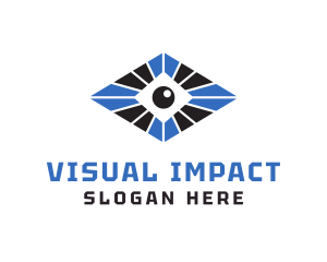 Visual Optic Eye  logo design