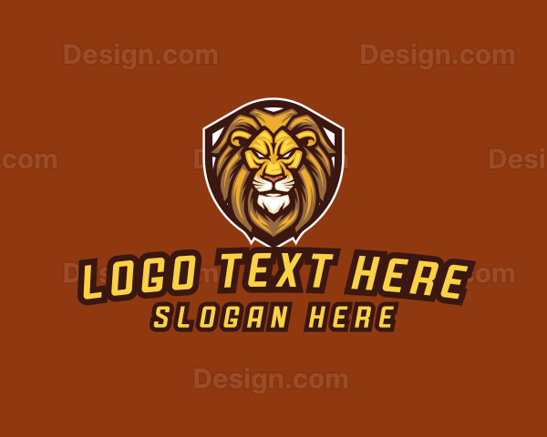 Lion Shield Gaming Logo