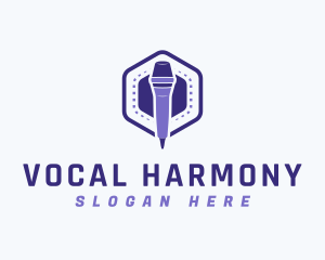 Violet Voice Mic logo