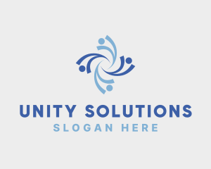 People Support Foundation logo design