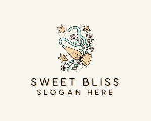 Piping Bag Pastry Bakery logo design