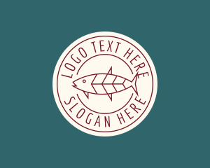 Fish Restaurant Dish logo