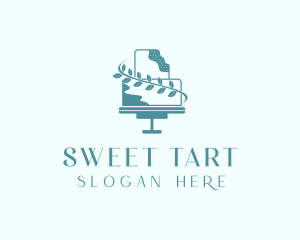 Wedding Cake Dessert logo design