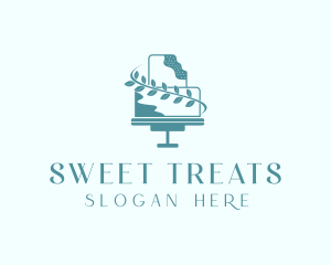 Wedding Cake Dessert logo