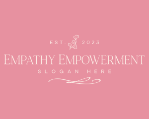 Flower Wellness Relaxation Spa logo design