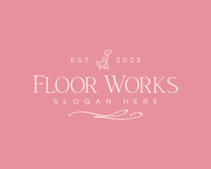 Flower Wellness Relaxation Spa logo design