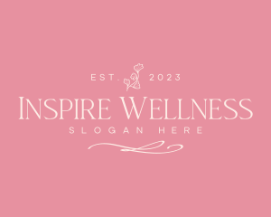 Flower Wellness Relaxation Spa logo design