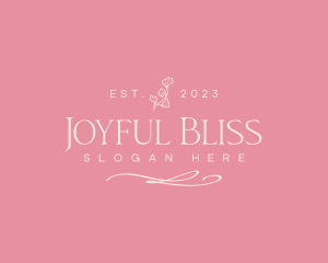 Flower Wellness Relaxation Spa logo design