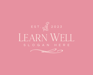 Flower Wellness Relaxation Spa logo design