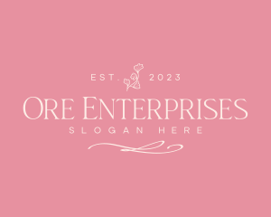 Flower Wellness Relaxation Spa logo design