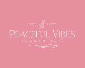 Flower Wellness Relaxation Spa logo design