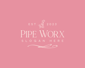 Flower Wellness Relaxation Spa logo design