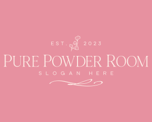 Flower Wellness Relaxation Spa logo design