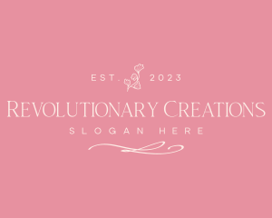 Flower Wellness Relaxation Spa logo design