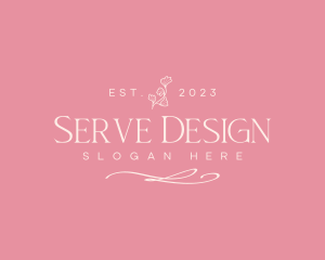 Flower Wellness Relaxation Spa logo design