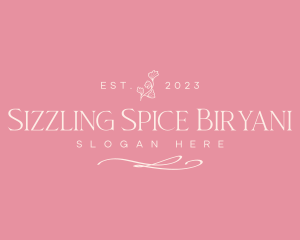 Flower Wellness Relaxation Spa logo design