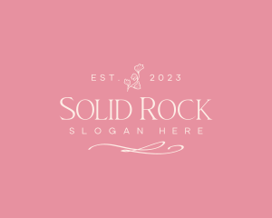 Flower Wellness Relaxation Spa logo design