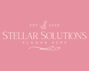 Flower Wellness Relaxation Spa logo design