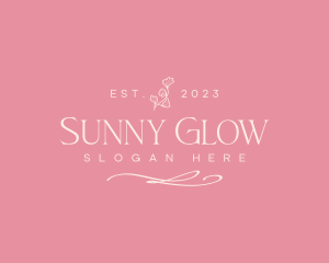 Flower Wellness Relaxation Spa logo design