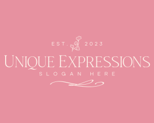 Flower Wellness Relaxation Spa logo design