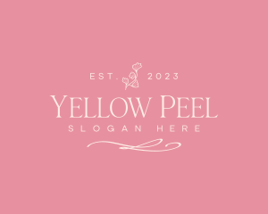 Flower Wellness Relaxation Spa logo design