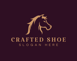 Equine Stallion Horse logo