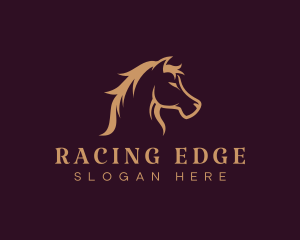 Equine Stallion Horse logo