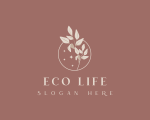 Nature Organic Leaf logo design