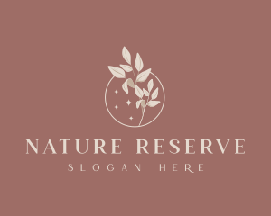 Nature Organic Leaf logo design