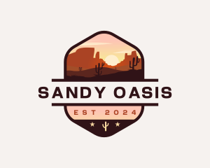 Wild Desert Adventure logo design