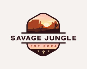 Wild Desert Adventure logo design