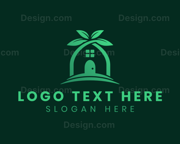 House Plant Landscaping Logo