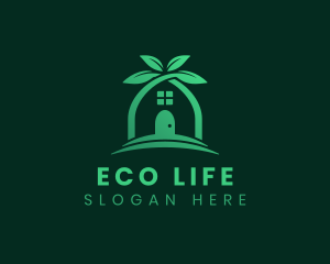 House Plant Landscaping logo design